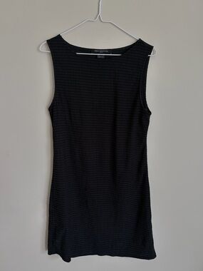 French Connection RACHAEL TEXTURED SLEEVELESS SHEATH DRESS IN BLACK Women’s M